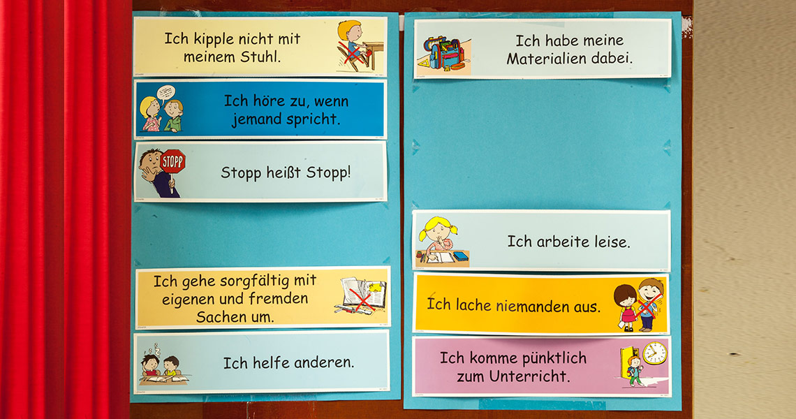 Schulische Wiedergutmachungen