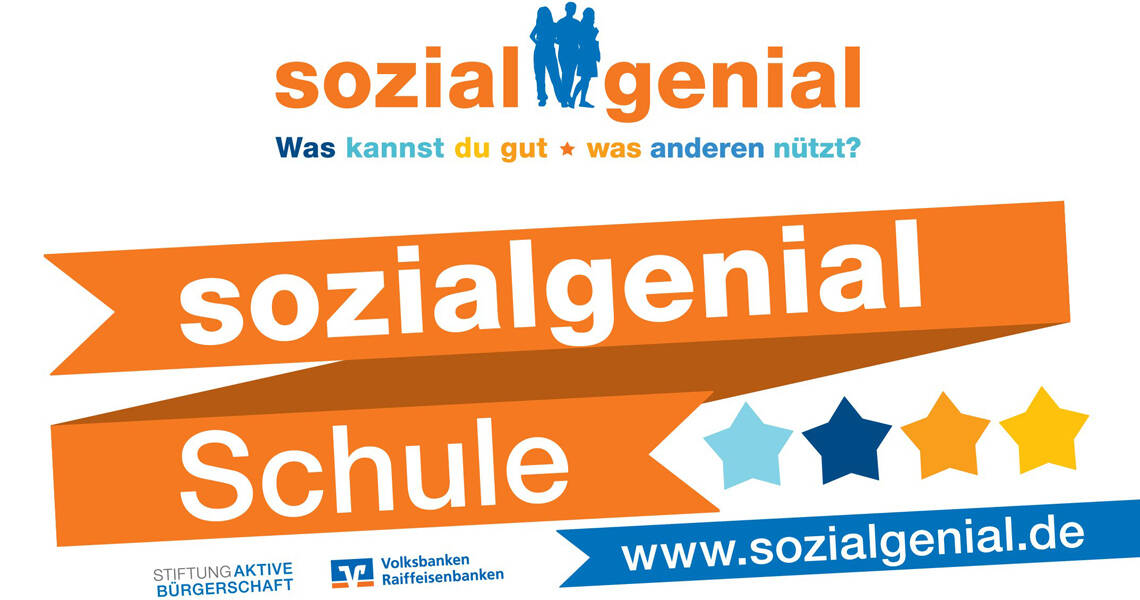 Danke für 500 Euro von sozial genial 💛